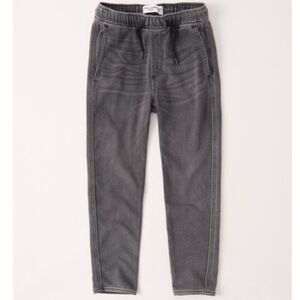 Abercrombie and Fitch Kids Sneaker Pants Gray Wash